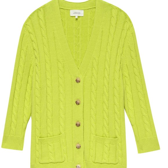 NWT The Great - Cable Grandpa Cardigan - Picture 3 of 4